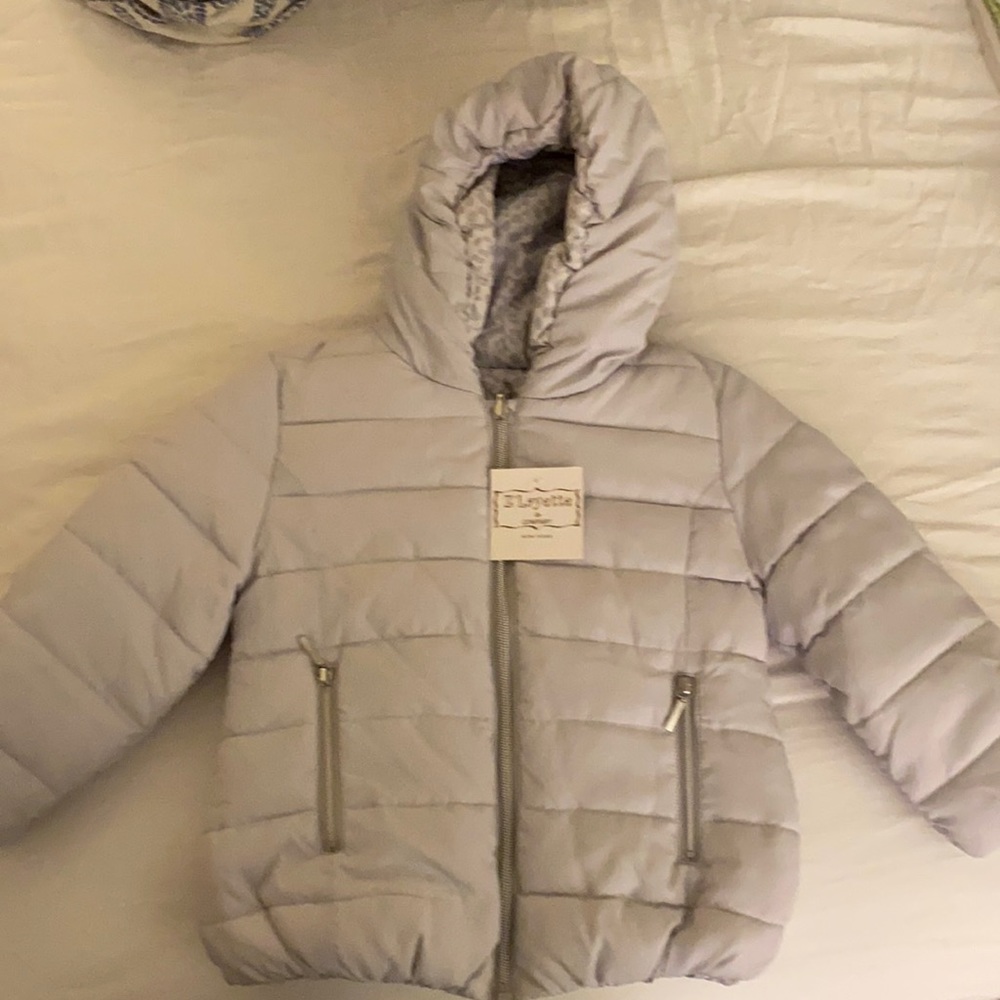 Reversible toddler winter 3-4T coat- NWT